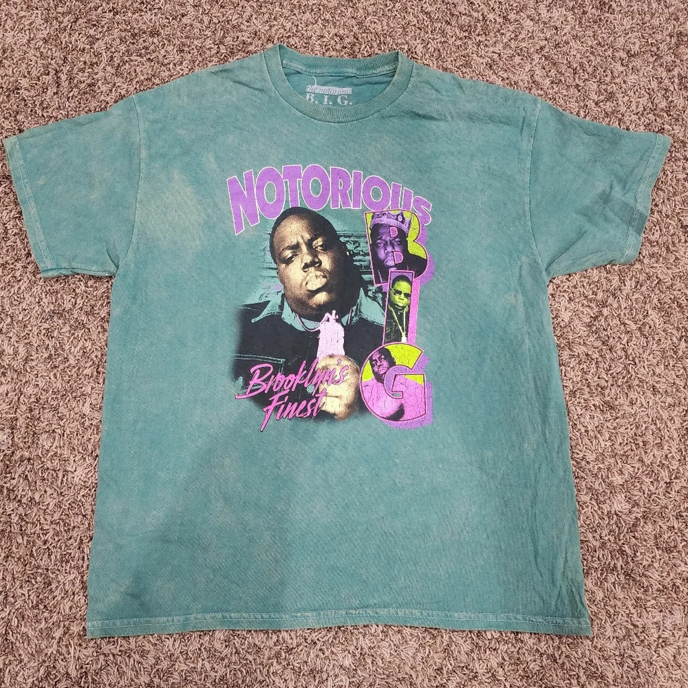 NWOT Notorious B.I.G. Band T-Shirt Size L - Picture 1 of 4
